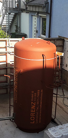 Solarspreicher 4700 Liter