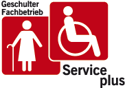 Logo: Service Plus - Geschulter Fachbetrieb